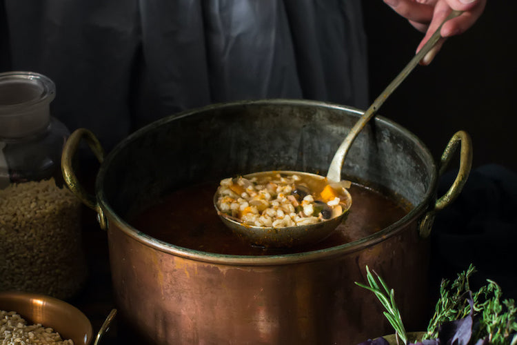 Hearty Leftover Lamb Soup